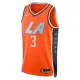 Maillot Homme LA Clippers Chris Paul City Edition 2025-26 Orange Swingman