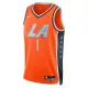 Maillot Homme LA Clippers James Harden City Edition 2025-26 Orange Swingman