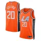 Maillot Homme LA Clippers John Collins City Edition 2025-26 Orange Swingman