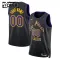 Maillot Enfant Los Angeles Lakers Personnalisé City Edition 2025-26 Noir Swingman