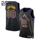 Maillot Enfant Los Angeles Lakers Personnalisé City Edition 2025-26 Noir Swingman