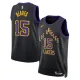 Maillot Homme Los Angeles Lakers Austin Reaves City Edition 2025-26 Noir Swingman