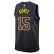 Maillot Homme Los Angeles Lakers Austin Reaves City Edition 2025-26 Noir Swingman