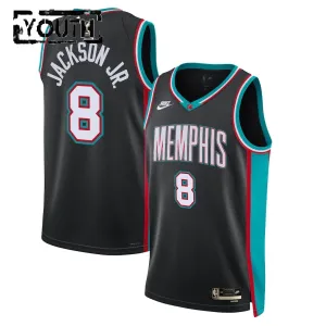 Maillot Enfant Memphis Grizzlies Jaren Jackson JR Classic Edition 2025-26 Noir Swingman