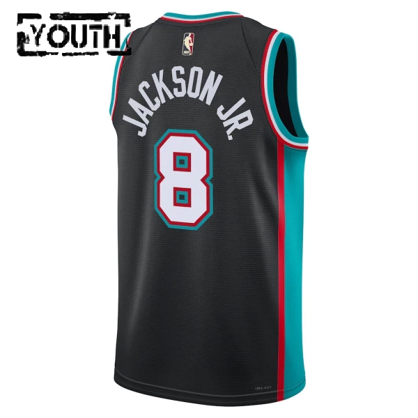 Maillot Enfant Memphis Grizzlies Jaren Jackson JR Classic Edition 2025-26 Noir Swingman