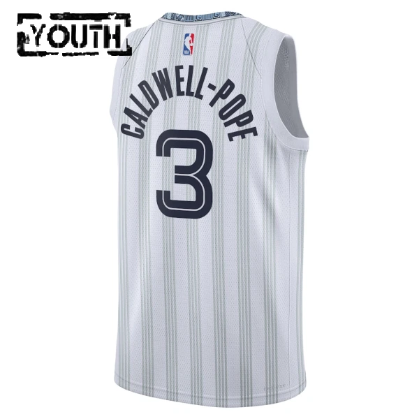 Maillot Enfant Memphis Grizzlies Kentavious Caldwell Pope City Edition 2025-26 Gris Swingman