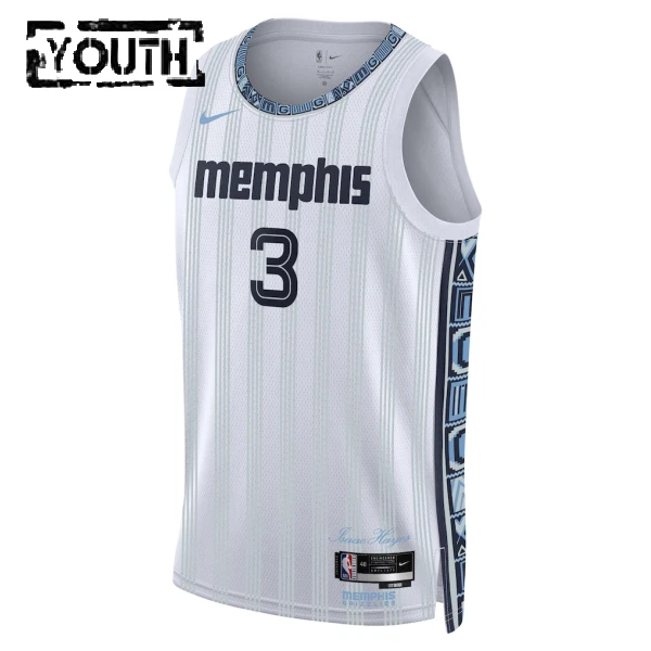 Maillot Enfant Memphis Grizzlies Kentavious Caldwell Pope City Edition 2025-26 Gris Swingman