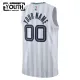 Maillot Enfant Memphis Grizzlies Personnalisé City Edition 2025-26 Gris Swingman