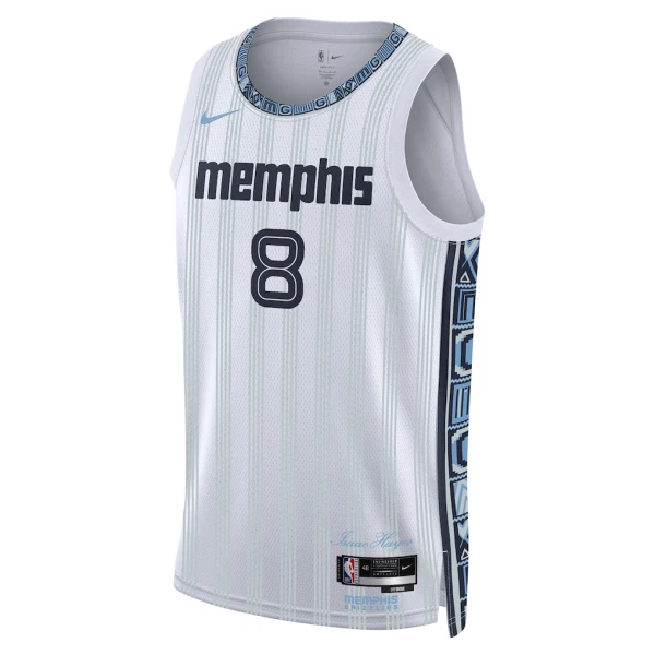 Maillot Homme Memphis Grizzlies Jaren Jackson JR City Edition 2025-26 Gris Swingman