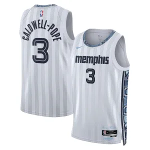 Maillot Homme Memphis Grizzlies Kentavious Caldwell Pope City Edition 2025-26 Gris Swingman