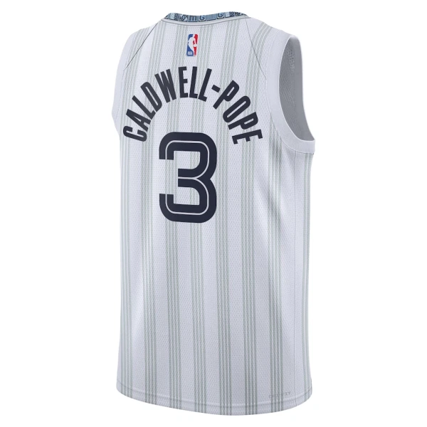 Maillot Homme Memphis Grizzlies Kentavious Caldwell Pope City Edition 2025-26 Gris Swingman