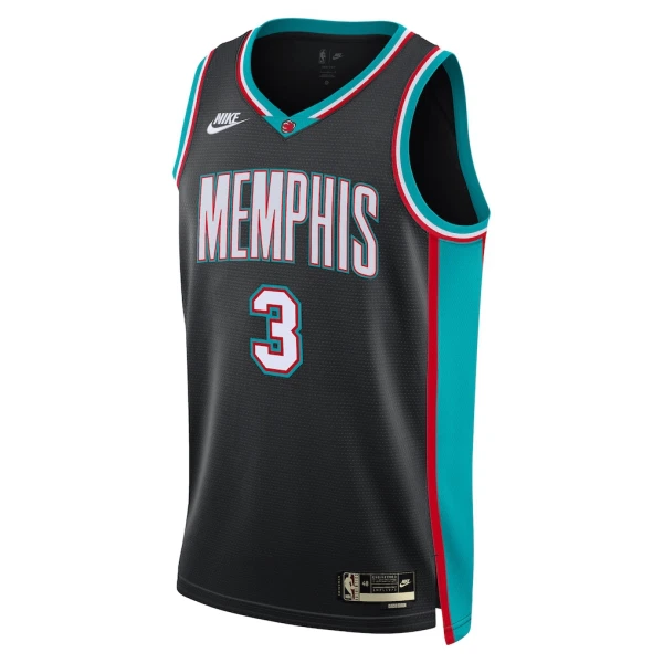 Maillot Homme Memphis Grizzlies Kentavious Caldwell Pope Classic Edition 2025-26 Noir Swingman