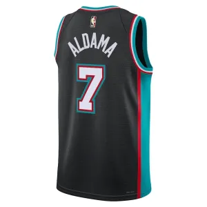 Maillot Homme Memphis Grizzlies Santi Aldama Classic Edition 2025-26 Noir Swingman
