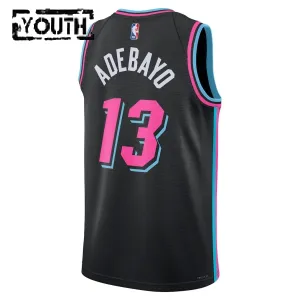 Maillot Enfant Miami Heat Bam Adebayo City Edition 2025-26 Noir Swingman