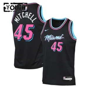 Maillot Enfant Miami Heat Davion Mitchell City Edition 2025-26 Noir Swingman