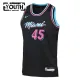 Maillot Enfant Miami Heat Davion Mitchell City Edition 2025-26 Noir Swingman