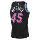 Maillot Homme Miami Heat Davion Mitchell City Edition 2025-26 Noir Swingman