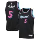 Maillot Homme Miami Heat Nikola Jovic City Edition 2025-26 Noir Swingman