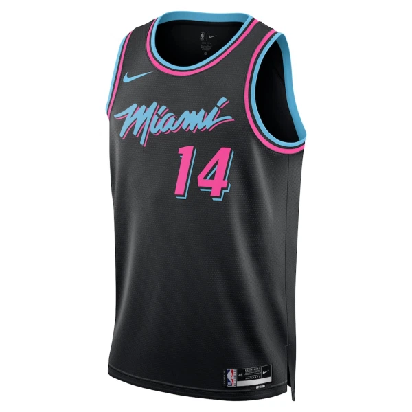 Maillot Homme Miami Heat Tyler Herro City Edition 2025-26 Noir Swingman