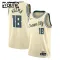 Maillot Enfant Milwaukee Bucks Kyle Kuzma City Edition 2025-26 Blanc Swingman