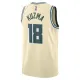 Maillot Homme Milwaukee Bucks Kyle Kuzma City Edition 2025-26 Blanc Swingman
