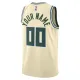 Maillot Homme Milwaukee Bucks Personnalisé City Edition 2025-26 Blanc Swingman