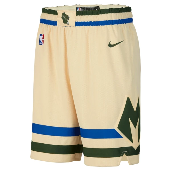 Short Homme Milwaukee Bucks City Edition 2025-26 Swingman