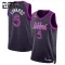Maillot Enfant Minnesota Timberwolves Anthony Edwards City Edition 2025-26 Noir Swingman