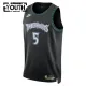 Maillot Enfant Minnesota Timberwolves Anthony Edwards Classic Edition 2025-26 Noir Swingman