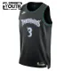 Maillot Enfant Minnesota Timberwolves Jaden Mcdaniels Classic Edition 2025-26 Noir Swingman