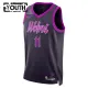 Maillot Enfant Minnesota Timberwolves Naz Reid City Edition 2025-26 Noir Swingman