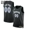 Maillot Enfant Minnesota Timberwolves Personnalisé Classic Edition 2025-26 Noir Swingman