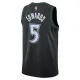 Maillot Homme Minnesota Timberwolves Anthony Edwards Classic Edition 2025-26 Noir Swingman