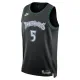 Maillot Homme Minnesota Timberwolves Anthony Edwards Classic Edition 2025-26 Noir Swingman