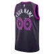Maillot Homme Minnesota Timberwolves Personnalisé City Edition 2025-26 Noir Swingman