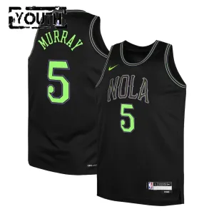 Maillot Enfant New Orleans Pelicans Dejounte Murray City Edition 2025-26 Noir Swingman