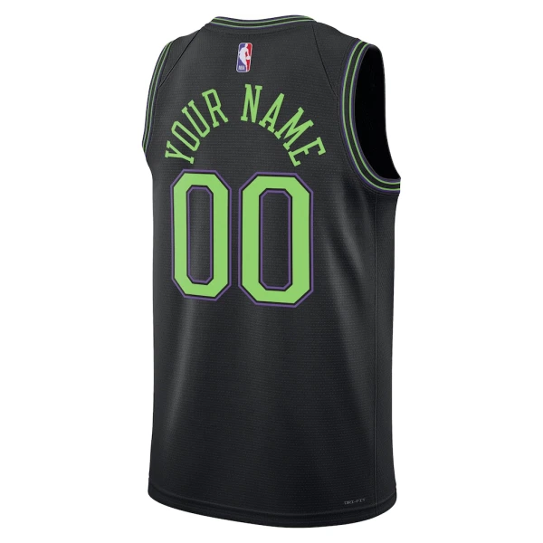 Maillot Homme New Orleans Pelicans Personnalisé City Edition 2025-26 Noir Swingman