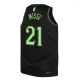 Maillot Homme New Orleans Pelicans Yves Missi City Edition 2025-26 Noir Swingman