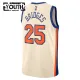 Maillot Enfant New York Knicks Mikal Bridges City Edition 2025-26 Blanc Swingman