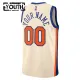 Maillot Enfant New York Knicks Personnalisé City Edition 2025-26 Blanc Swingman