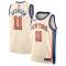 Maillot Homme New York Knicks Jalen Brunson City Edition 2025-26 Blanc Swingman