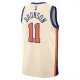 Maillot Homme New York Knicks Jalen Brunson City Edition 2025-26 Blanc Swingman