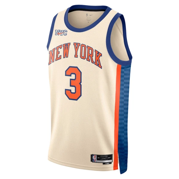 Maillot Homme New York Knicks Josh Hart City Edition 2025-26 Blanc Swingman
