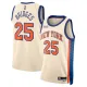 Maillot Homme New York Knicks Mikal Bridges City Edition 2025-26 Blanc Swingman