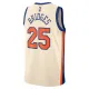 Maillot Homme New York Knicks Mikal Bridges City Edition 2025-26 Blanc Swingman