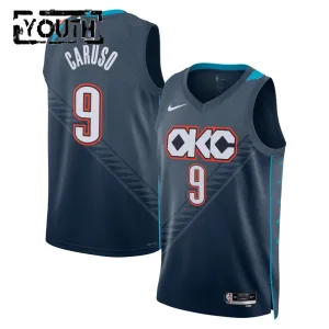 Maillot Enfant Oklahoma City Thunder Alex Caruso City Edition 2025-26 Noir Swingman