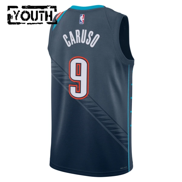 Maillot Enfant Oklahoma City Thunder Alex Caruso City Edition 2025-26 Noir Swingman