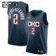 Maillot Enfant Oklahoma City Thunder Shai Gilgeous Alexander City Edition 2025-26 Noir Swingman