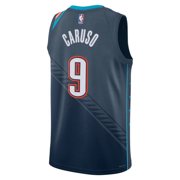 Maillot Homme Oklahoma City Thunder Alex Caruso City Edition 2025-26 Noir Swingman