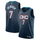 Maillot Homme Oklahoma City Thunder Chet Holmgren City Edition 2025-26 Noir Swingman